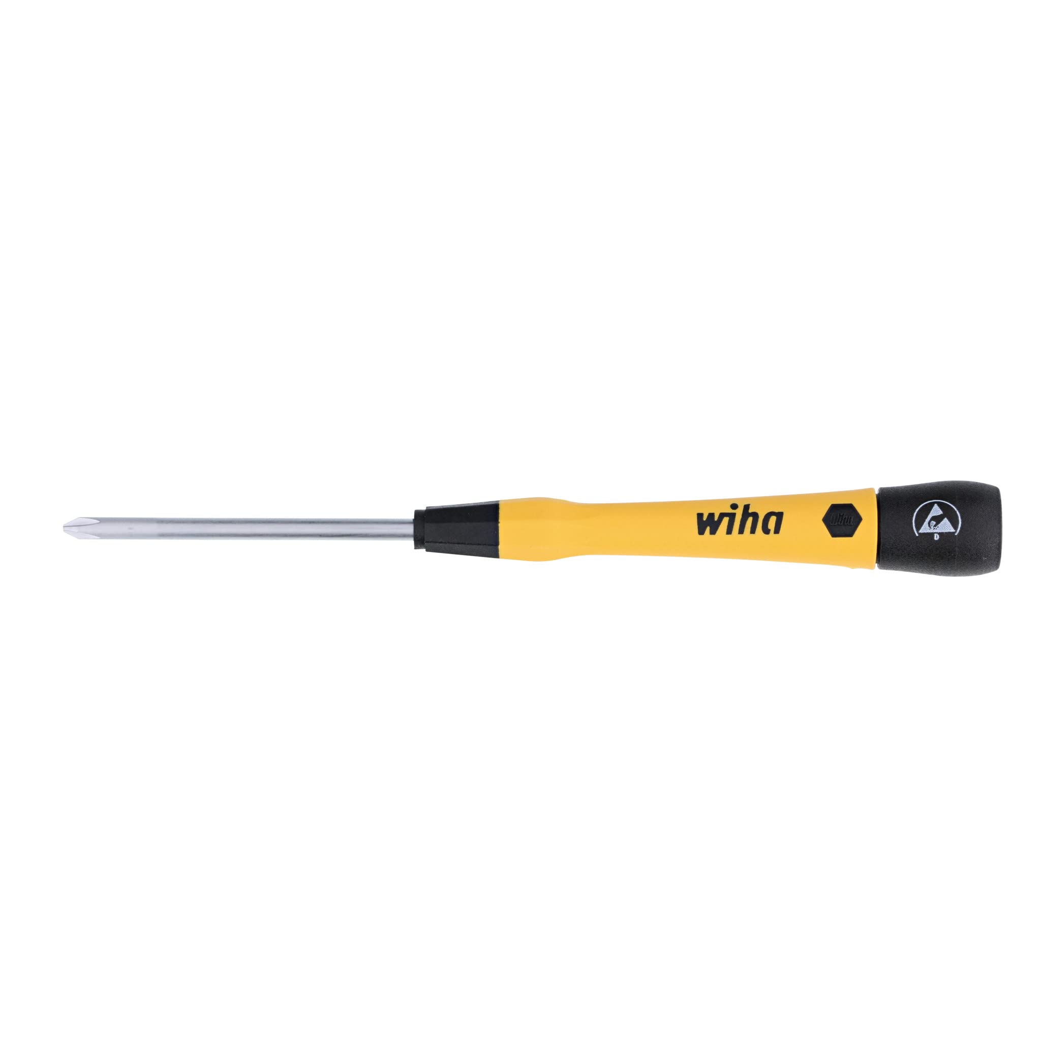 Wiha 27334 | ESD Safe PicoFinish Destornillador de precisión - Phillips #1 x 60 mm