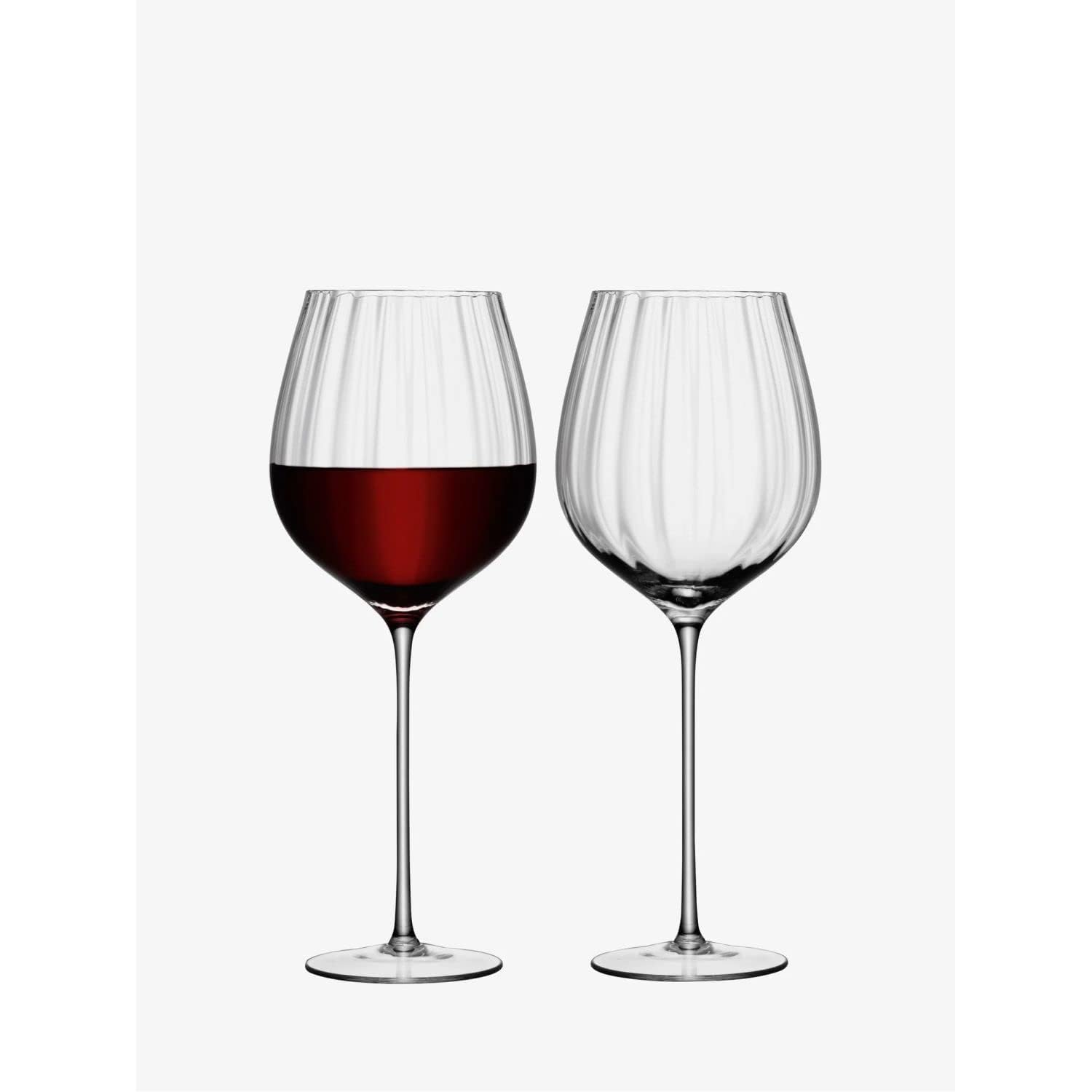 Lsa International Transparent Aurelia Red Wine Glass 660Ml Clear Optic Set Of Two