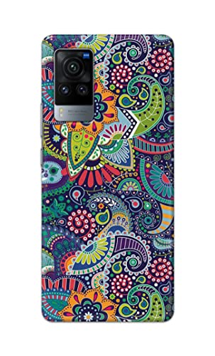 Image of Printed Hard Back Cover Case for Vivo X60 Pro Back Cover (Miraculous Patterns) -1803