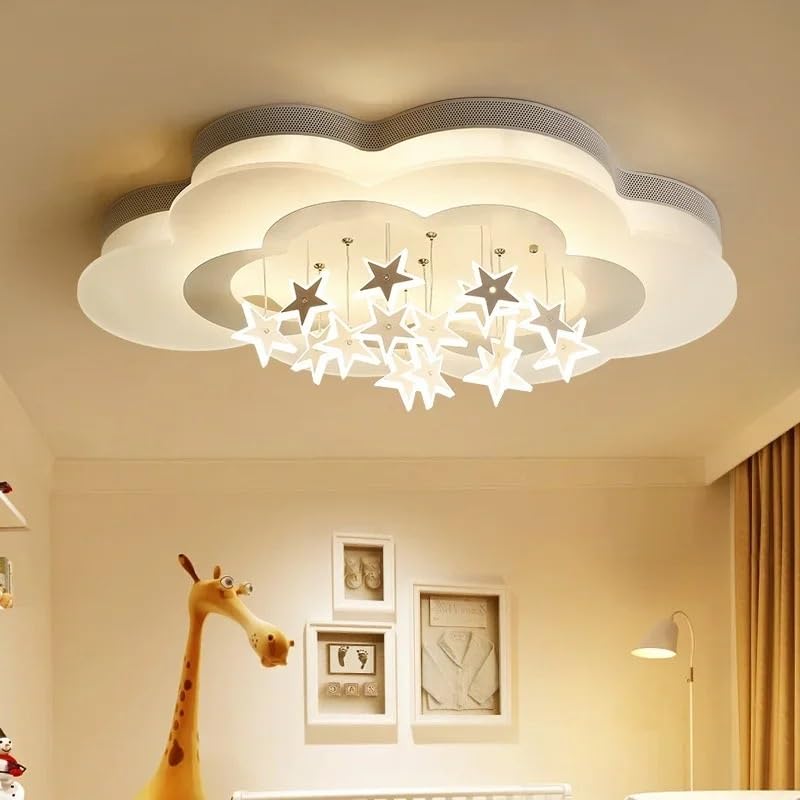 Plafonnier LED suspendu design moderne avec éclairage blanc chaud créatif