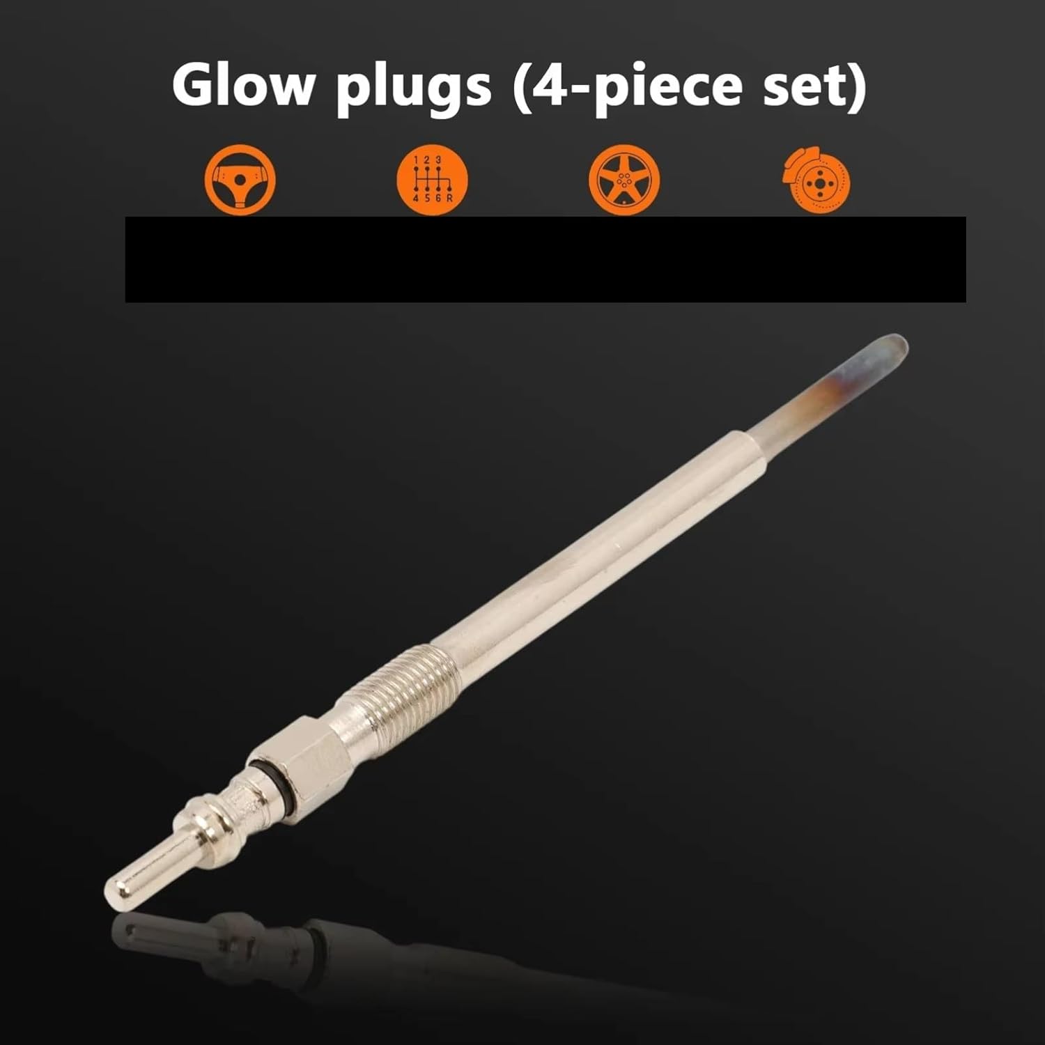 diesel heater glow plug 0100276012 GN056 0250204002 Compatible With C-Max For Fusion For Fiesta For Focus Car Diesel Heater Auxiliary Glow Plug