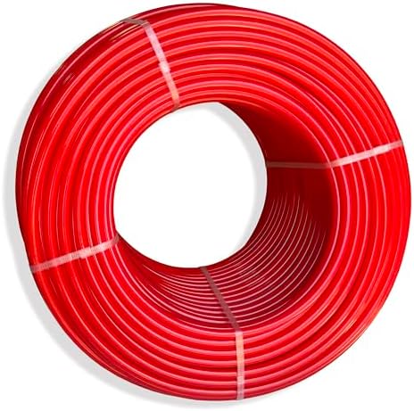 3/4″ x 500 Ft, PEX GUY PEX-A Red Expansion Pipe with Oxygen Barrier EVOH for Radiant Heating, Flexible 3/4 inch PEX Tubing for Residential and Commercial Applications