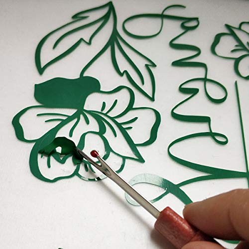 guangyintong Rolos HTV verdes de vinil de transferência de calor, 30,5 cm x 3 m de ferro verde em vi