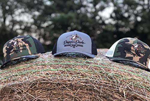 Image of Mallard Duck and Gun X Logo Mesh Back Trucker