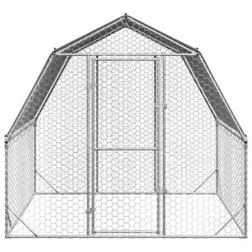Poulailler de jardin 2.5m de long pour protéger les poules et canards - 4