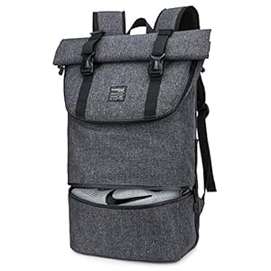 EverVanz Laptoprugzak, waterdichte reisrugzak, rugzak voor dames en heren, lichte en casual dagtas, stijlvolle schooltas