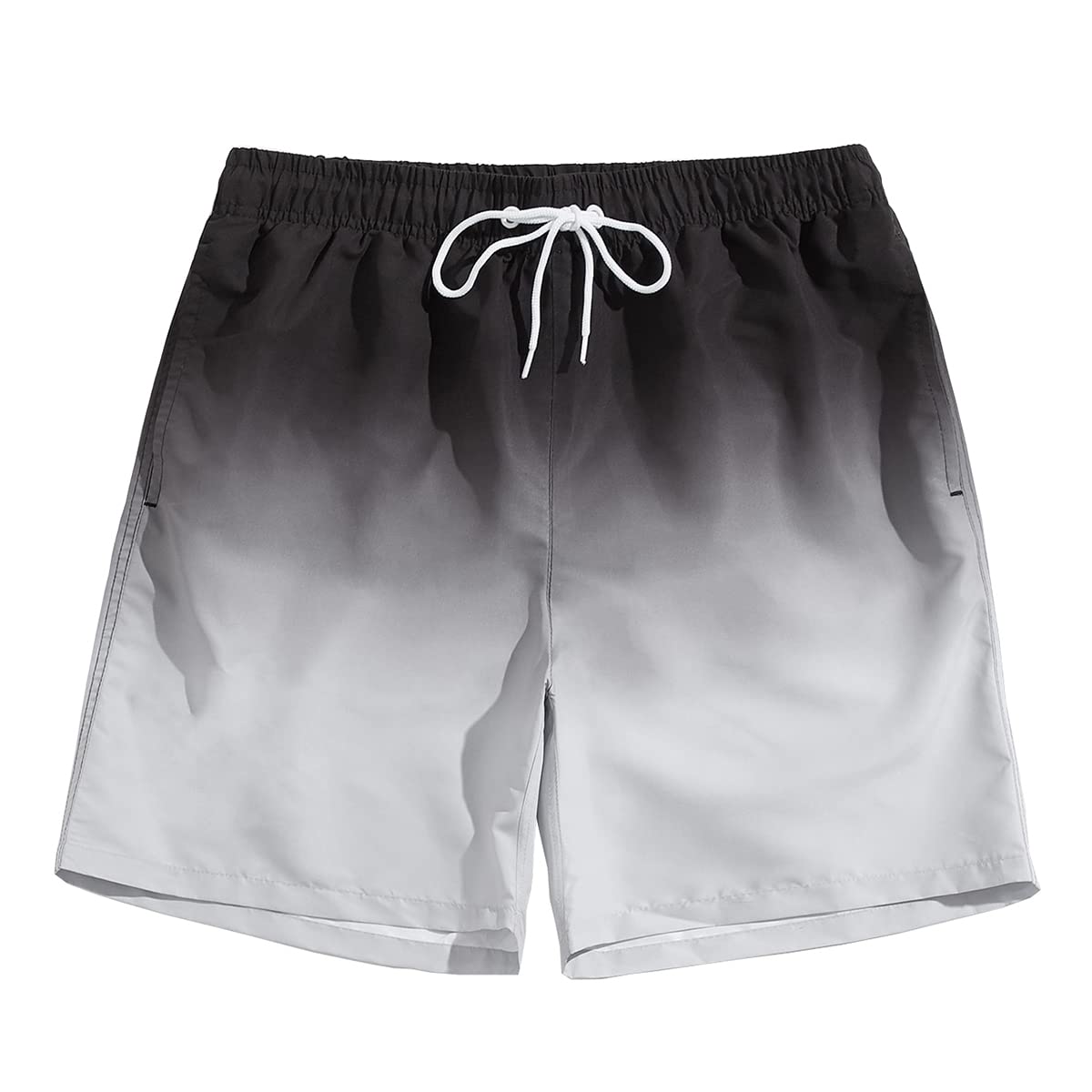 CASELAND Mens Swim Trunks Quick Dry Swim Shorts with Mesh Lining Funny Swimwear Bathing Suits