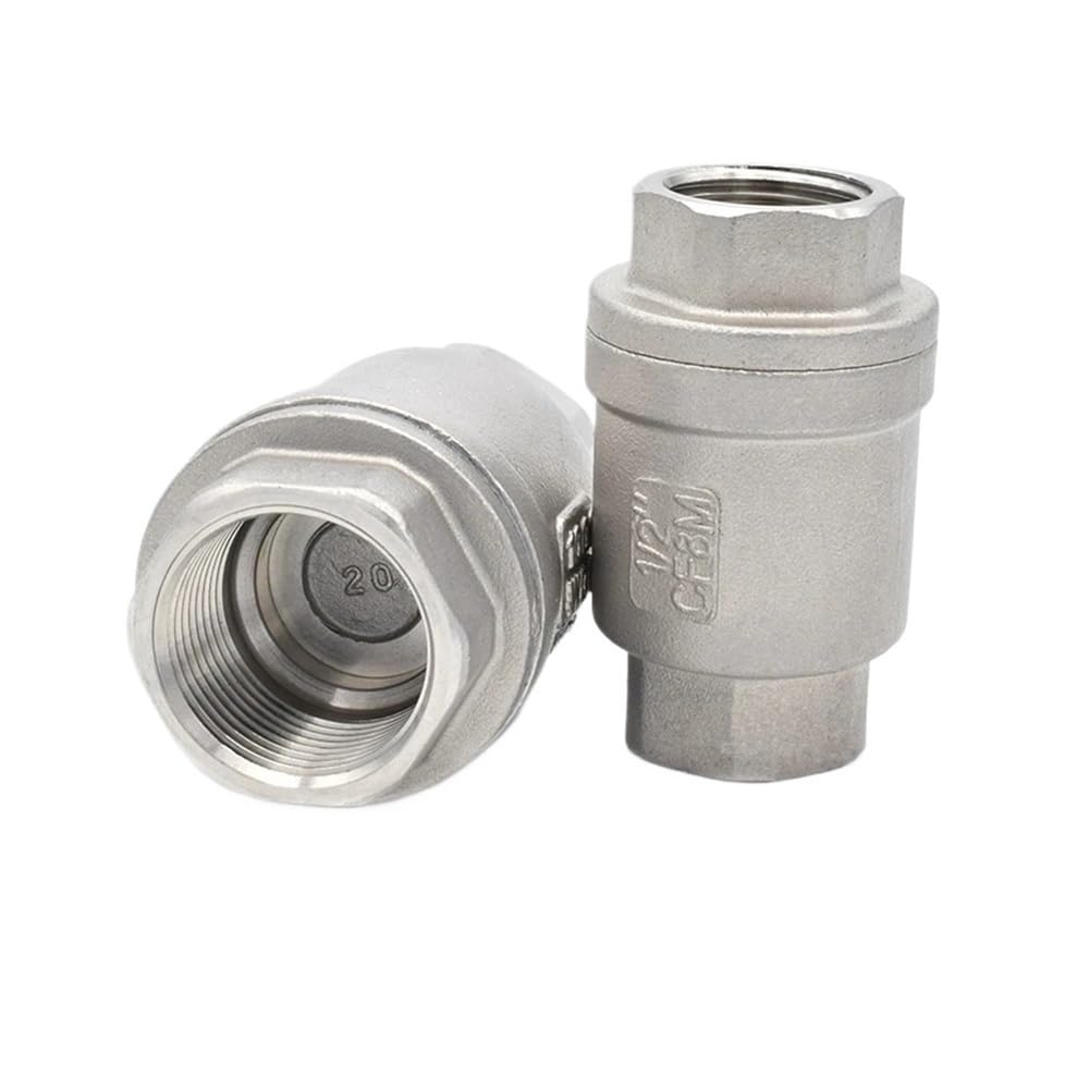 304 stainless steel 1/8" 1/4" 3/8" 1/2" 3/4" 1" female thread wire mouth vertical check valve non-return valve(DN40)