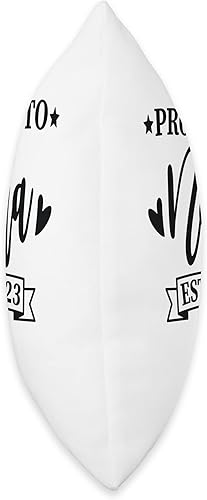 Miniatura 2 de Promoted to Nana est. 2023 - Almohada de regalo para el día de la madre, 16 x 16 pulgadas, multicolor