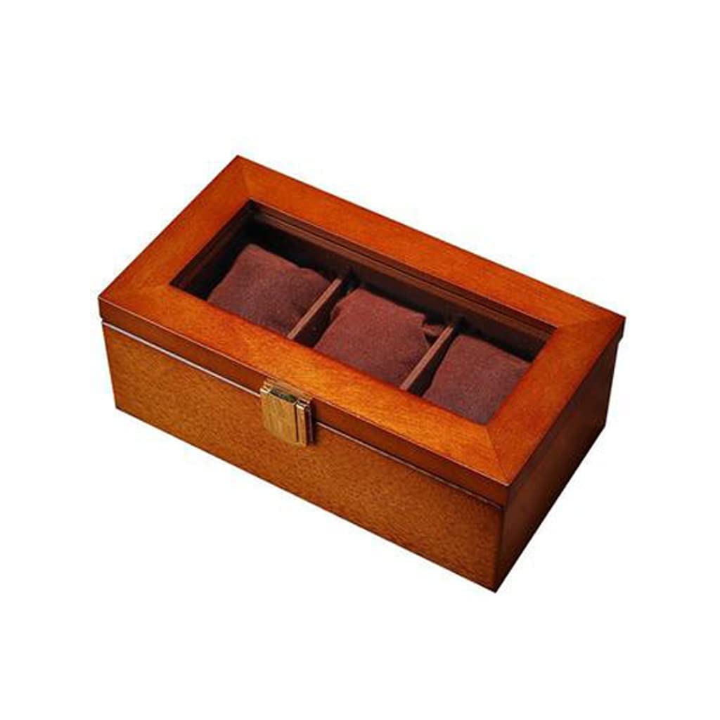 Boîte de montre en bois de design noble et vitrine élégante pour vos bijoux