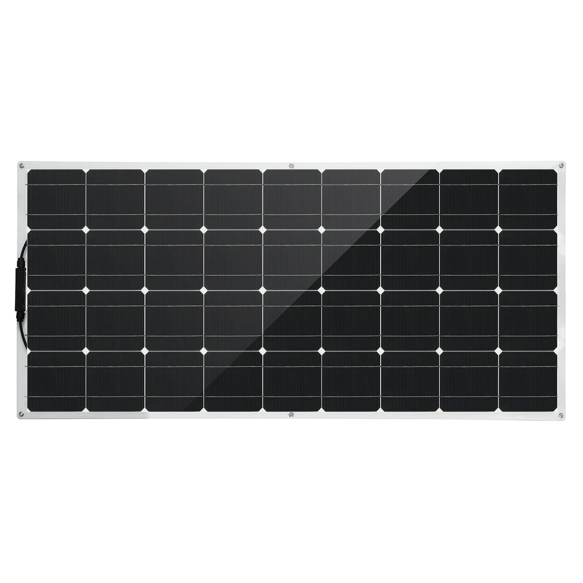 Panneau Solaire 800W/1600W, Système 18V, Cellule Solaire Monocristalline Anti-Rayures, Batterie Solaire Externe pour La Maison, Le Camping Et La Voiture, 1600W,800w