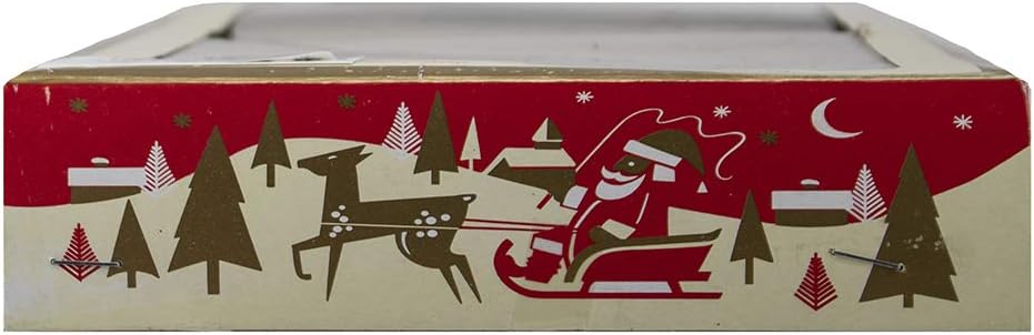 Kurt Adler 30-MM Early Years Glass Oval Ornaments for Christmas