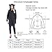 THEE Disfraz de Murciélago para Mujer Halloween Vampiro Cosplay Costume
