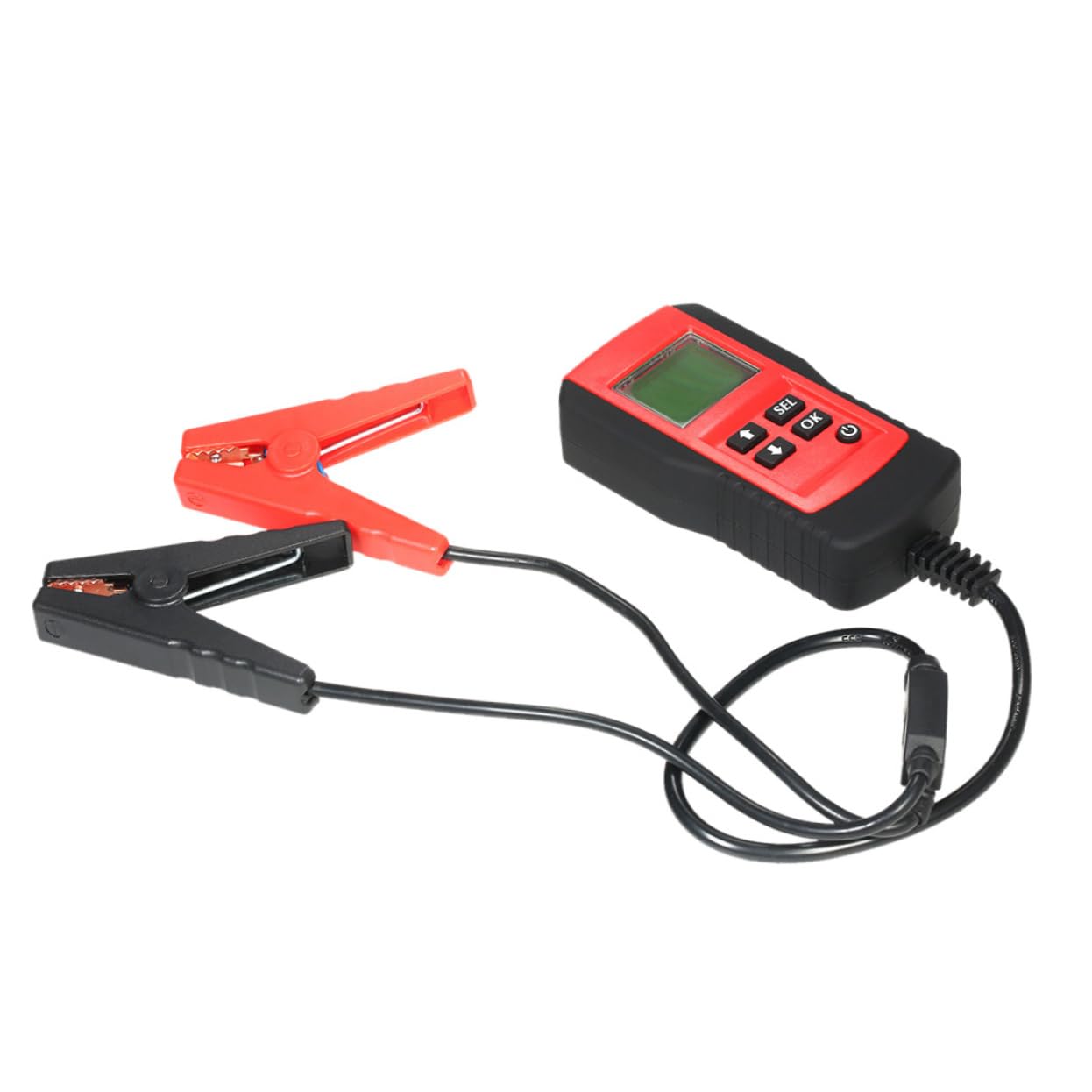 Car Battery Tester Charger Analyzer LCD Display 12v Battery Life Test Tool