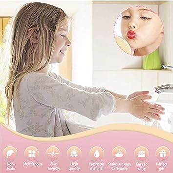 7pc Fruity Flavored Lip Gloss Set - Assorted Fruit Flavor-Great Gift | Non-Toxic Kids Makeup. Fun Shiny Lip Gloss Collection for Kids, Teens & Girls - Sweet & Glossy Lip Care