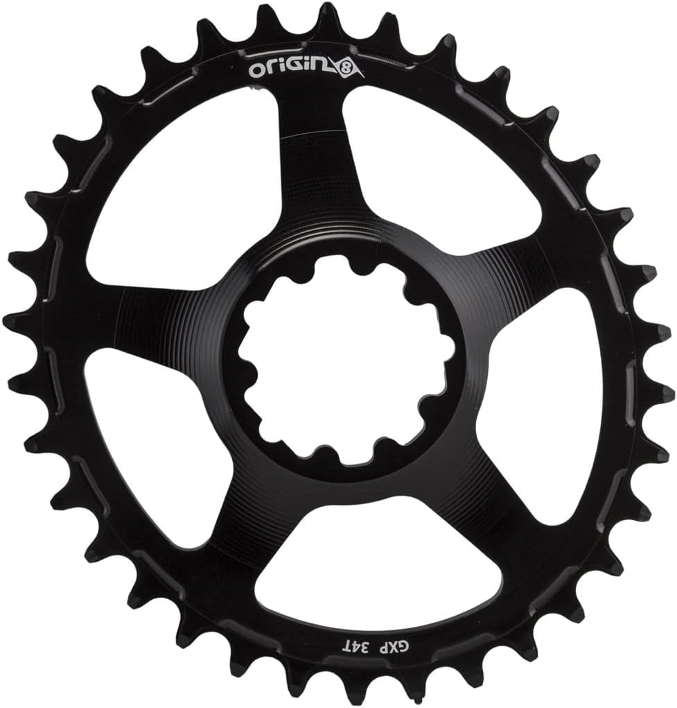 Origin8 Holdfast Oval 1x Chainring, GXP Direct Mount, 34t