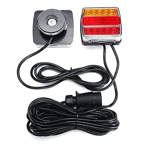 flexzon Magnetic led rear board lamps tail brake stop indicator lights trailer camper - Image 2