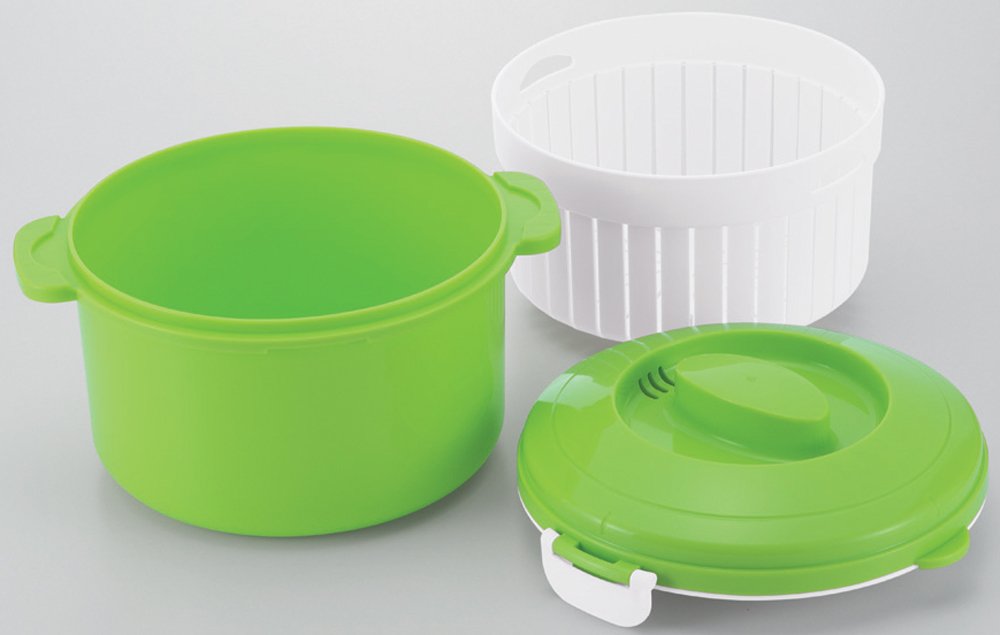 Amazon｜MIクリエーションズ 電子レンジ調理器 日本製 レシピ付き 1.5L