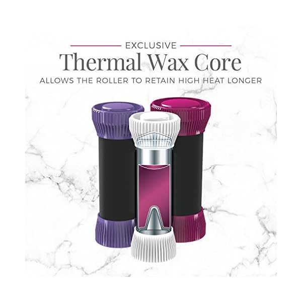 Remington-H5600H-Ionic-Conditioning-Hair-Setter Remington Ionic Conditioning Hair Setter, 20 Velvet Hair Rollers, 6 Large (1¼”), 10 Medium (1"), 4 Small (¾”)