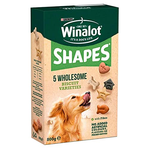 Winalot Wholesome 5 Shape Varieties Dog Adult Treat Biscuits 800g (2 Pack)