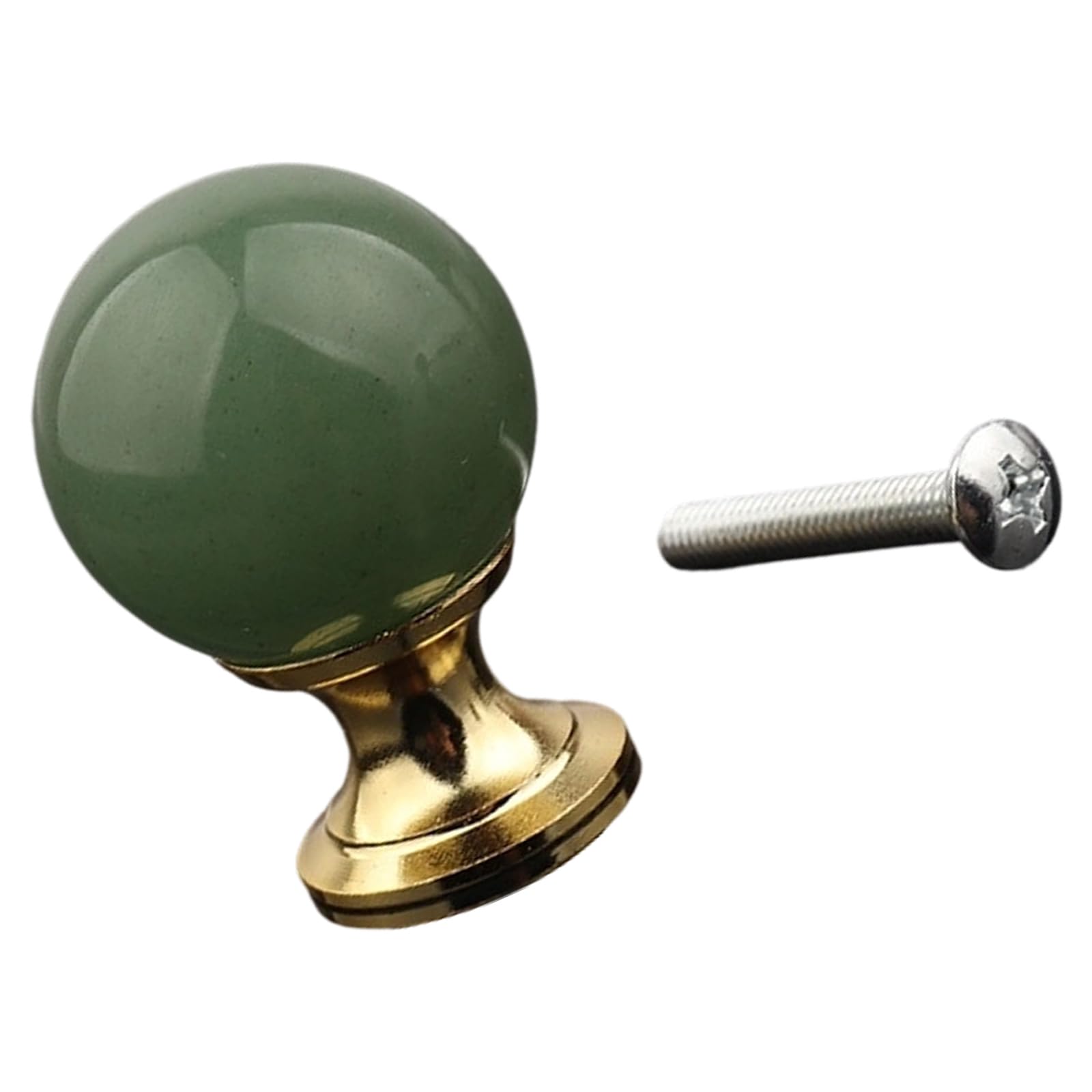 Simple Furniture Decorative Handle Crystal Round Ball Cabinet Knob Cupboard Door Pulls Drawer Knob Furniture Hardware Simple Drawer Pull Handles