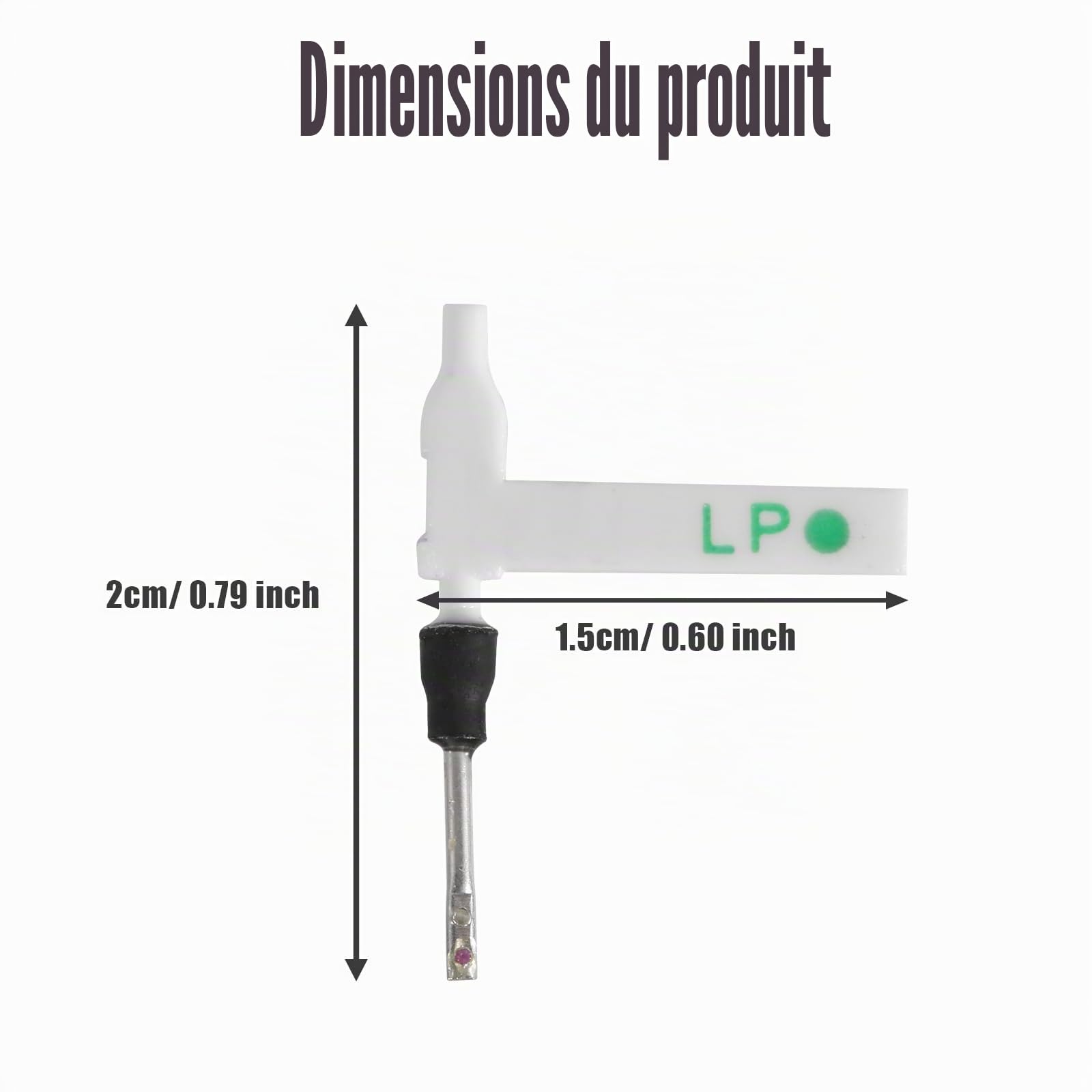 Stylet à Aiguille pour BSR, Double Face Aiguille pour Tourne Disque Remplacement Stylet pour Tourne-Disque Stylet Platine Vinyle Adapté pour BSR ST-16, ST-17