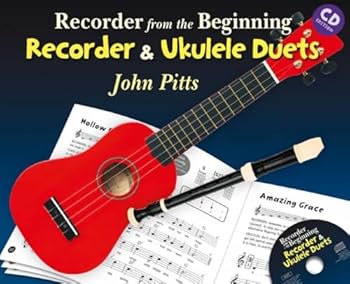 Paperback Recorder from the Beginning: Recorder and Ukulele Duets Book/CD Book