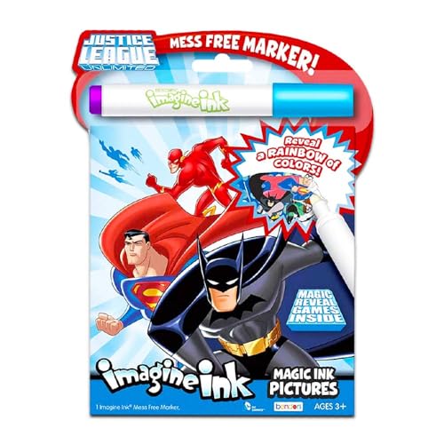 Superman and Friends 11" Mini Backpack Preschool Bundle of Featuring Justice League, Superman, Batman, Wonder Woman, Flash, Aquaman, Cyborg, Stickers3