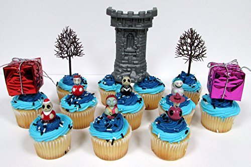 Nightmare Before Christmas Oogie Boogie Birthday Cake Topper Set