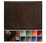 ✅ ADECUADO PARA TODO TIPO DE USO: Felpudo ideal para todo tipo de uso tanto para la puerta del hogar como para la cocina, pasillo, baño, etc... Hecha de fibras de poliamida de alta calidad, muy resistente.