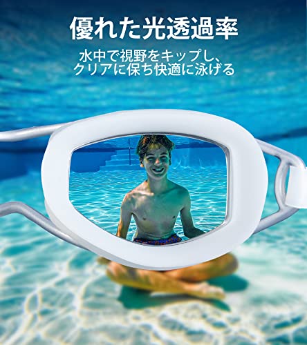 RABIGALA 水泳ゴーグル 曇り止め スイムゴーグル スイミング