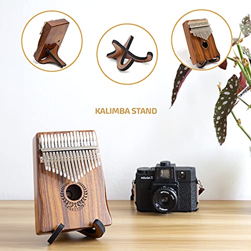 Qepnia Kalimba Professional 17 touches Instrument de musique en bois Portable pouce touche musique son doux Kazoo Kit… - Les Beatles, Paul McCartney, John Lennon, RIngo Starr, George Harrison Qepnia Kalimba Professional 17 touches Instrument de musique en bois Portable pouce touche musique son doux Kazoo Kit… – Image 6