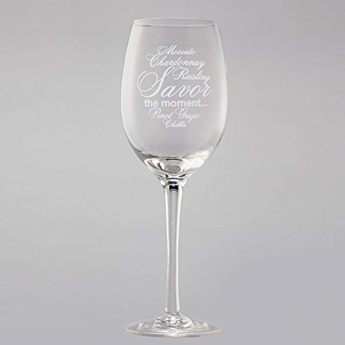 Verre à vin blanc multicolore Enesco idéal pour vos repas de fête