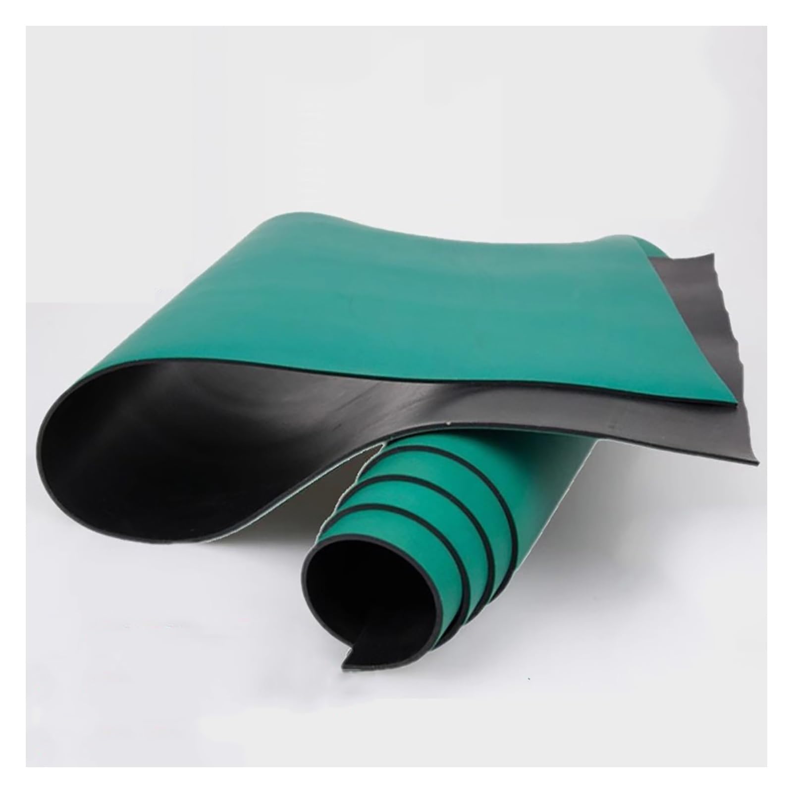 Tappetino antistatico resistente alle alte temperature, tappetino per banco da lavoro in gomma PVC resistente per riparazione di apparecchiature elettroniche, spessore 2 mm, 150 x 500 cm