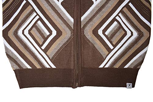 STACY ADAMS Men's Full Zippered Winter Sweaters4