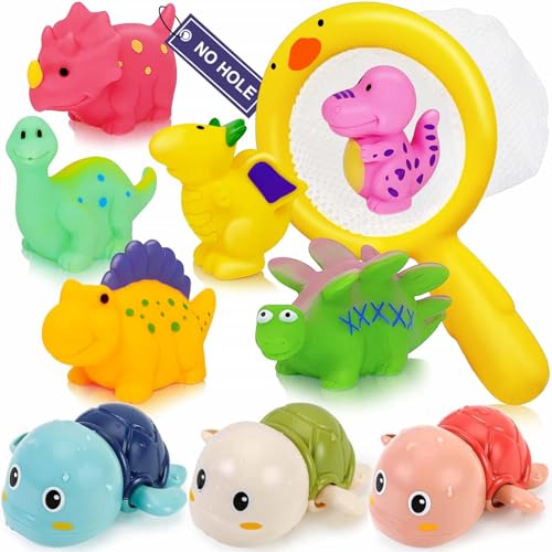 Bath Toys for Kids Ages 1-3 - Mold Free Infants Baby Toddler Bathime Toys 6-12-18 Months - No Hole Bathtub Toys - Gifts for 1 2 3 4 Years Old Boys Girls - Pool Water Table Toys Baby Bath Essentials