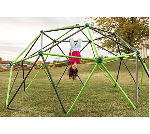 Lifetime 90951 Geometric Dome Climber Jungle Gym, 5.5' High x 11' Wide, Mantis Green & Bronze, 66-Inch by LIFETIME - Image 5