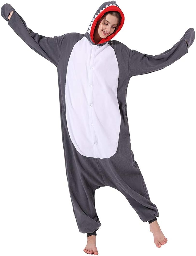 Plus size shark onesie Clearance