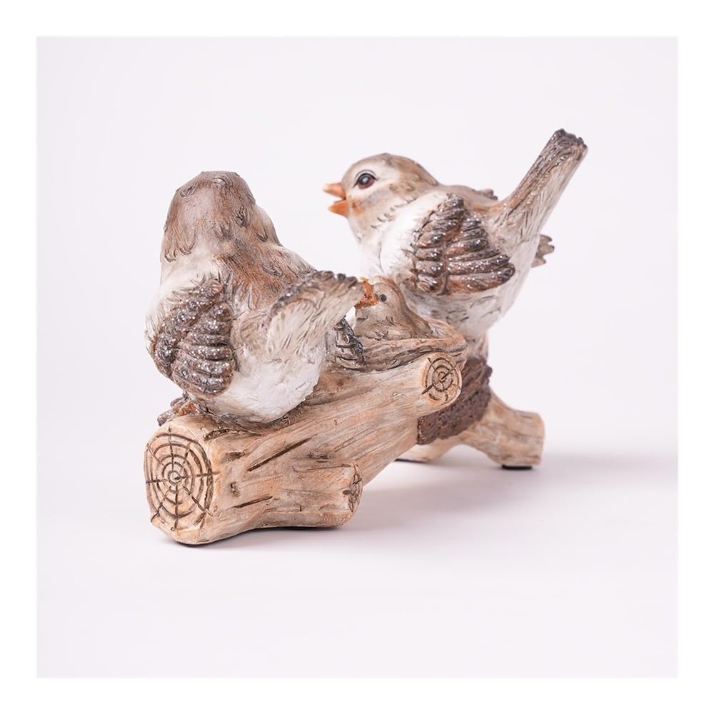 Wohndeko Gartenornamente aus Kunstharz im Retro-Stil, Vogelform, Balkon- und Außendekoration