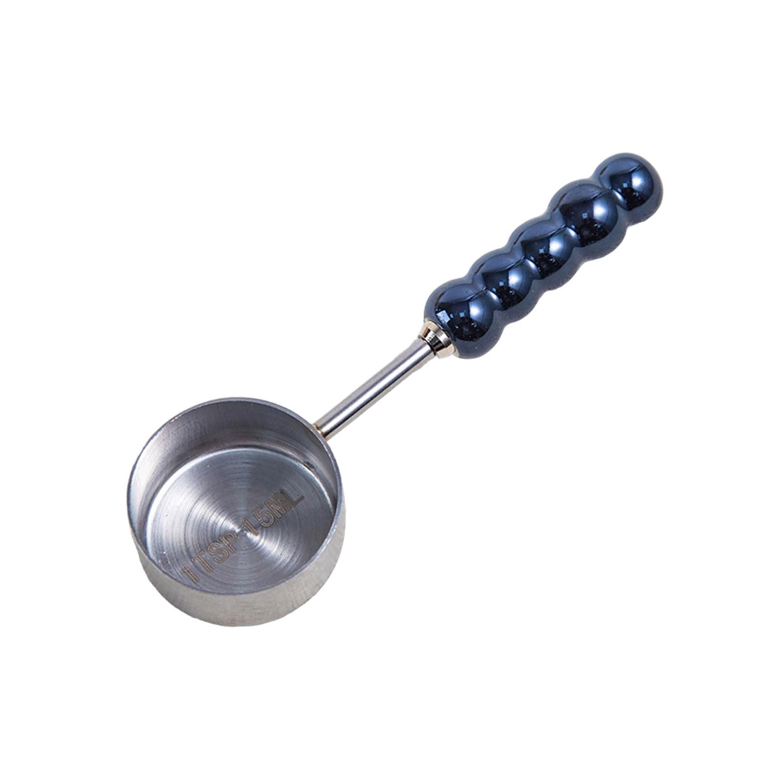Buxuaaaa A Buxuaaa Ceramic Pearls Handle Spoon Dishwasher Safe Stainless Steel Measuring Cup Baking Ccessories Kitchen Utensils Kitchen Utensils
