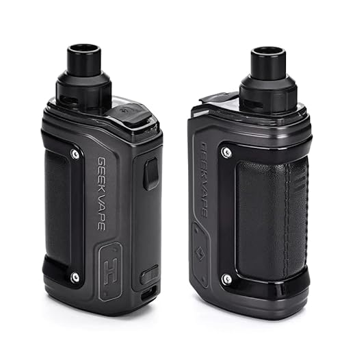 Kit GEEKVAPE H45 (Aegis Hero 2) - Pod H45 4ml + Batterie 1400mAh 45W & GEEKVAPE B Series Coil E-Cigarette - Sans nicotine (Noir)