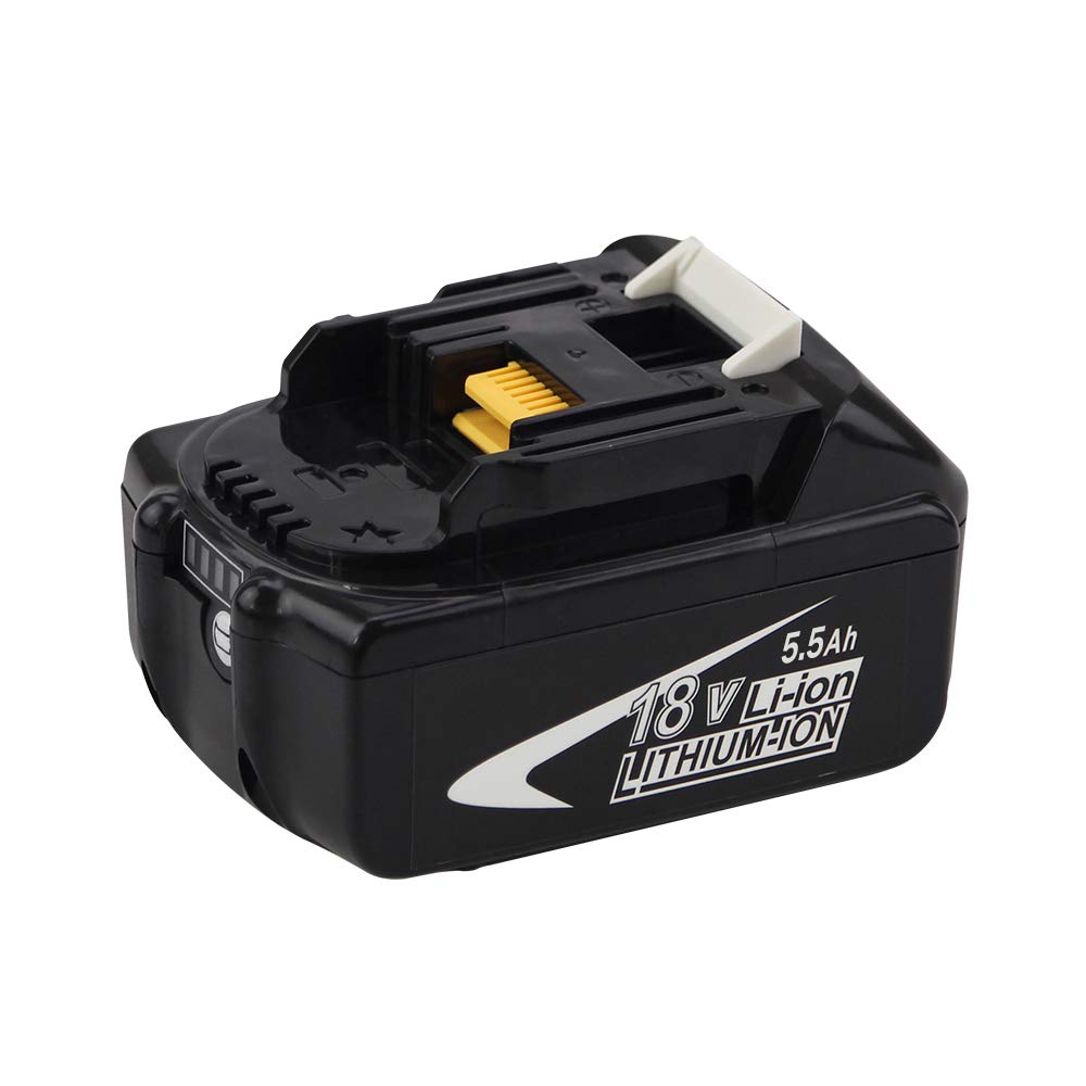 BL1855 - Batería de repuesto para Makita (18 V, 5,5 Ah, BL1850B, BL1850, BL1840B, BL1860B)