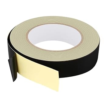 Electrical Insulation Tape Adhesive Gaffer Tape, 30m Black Cloth Adhesive Tape High Temperature Resistance Tape for Repair for Insulating6mm