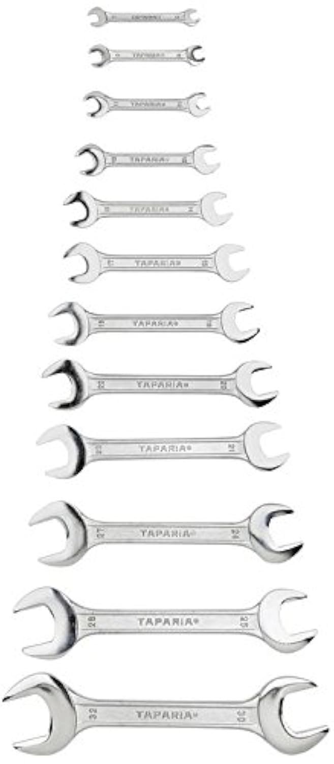 Taparia DEP-12 Grade Steel Double Ended Spanners Kit (Silver) (B07675V9VC) Amazon Price History, Amazon Price Tracker