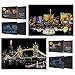 SiYear Scratch Paper Rainbow Painting Sketch, City Series Night Scene, Scratch Painting Creative Gift, Scratchboard para Adultos y niños con 4 Herramientas '' (Las Vegas + Tower Bridge)
