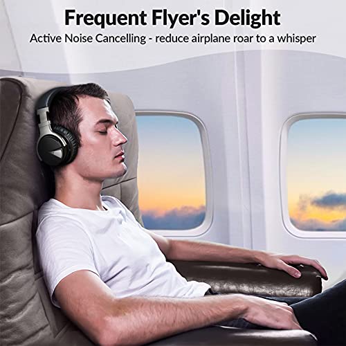 Silensys E7 KY Active Noise Cancelling Headphones Bluetooth Headphones thumb #2