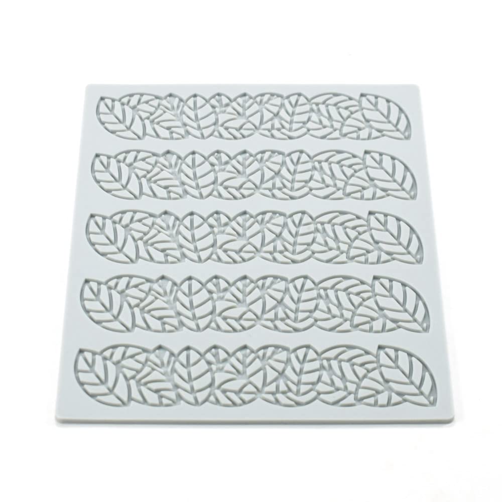 Moule Silicone 3D Forme Feuille D'amant Et Cœur - Pour Chocolat, Sucre, Décoration Gâteau