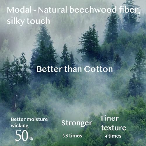 Girls Modal Crew Socks, Women Sheer Thin Slouch Fashion Summer, Breathable, Sweat-Wicking Everyday Comfort, Preppy4