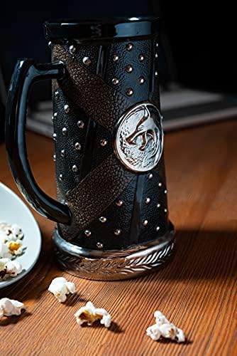 Erik Official The Witcher Tankard - 750ml / 25 Oz / 1.5 Pint Capacity - Beer Mug - The Witcher Merchandise - Netflix Merch  The Witcher Gifts - Vikings Mug - Pint Glass