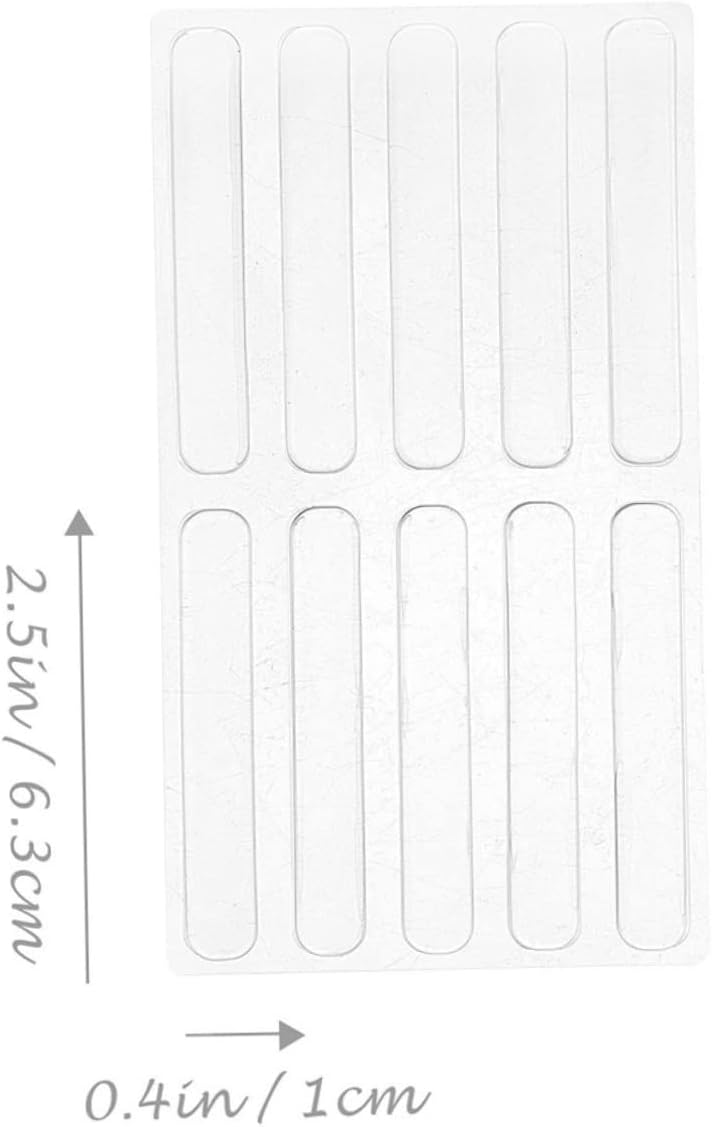 Artibetter 30pcs Transparent Silicone Bumpers for Cabinet Doors Flexible Protection Pads for Glass Noise-reducing Easy to Install Versatile Use